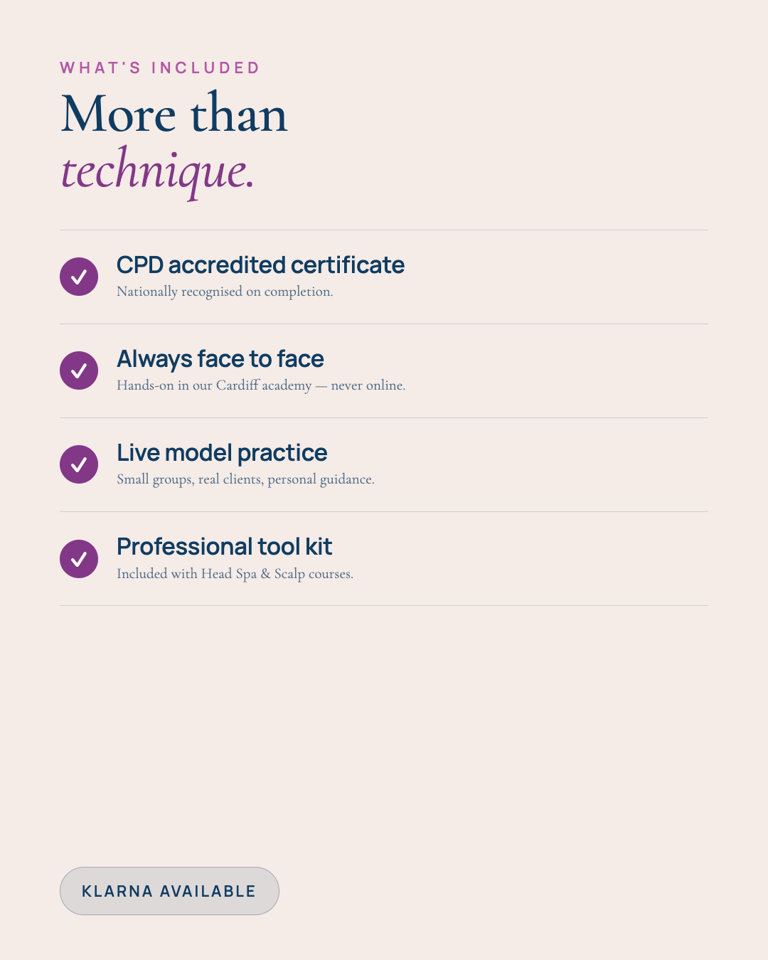Training Course - Scalp Specialist
