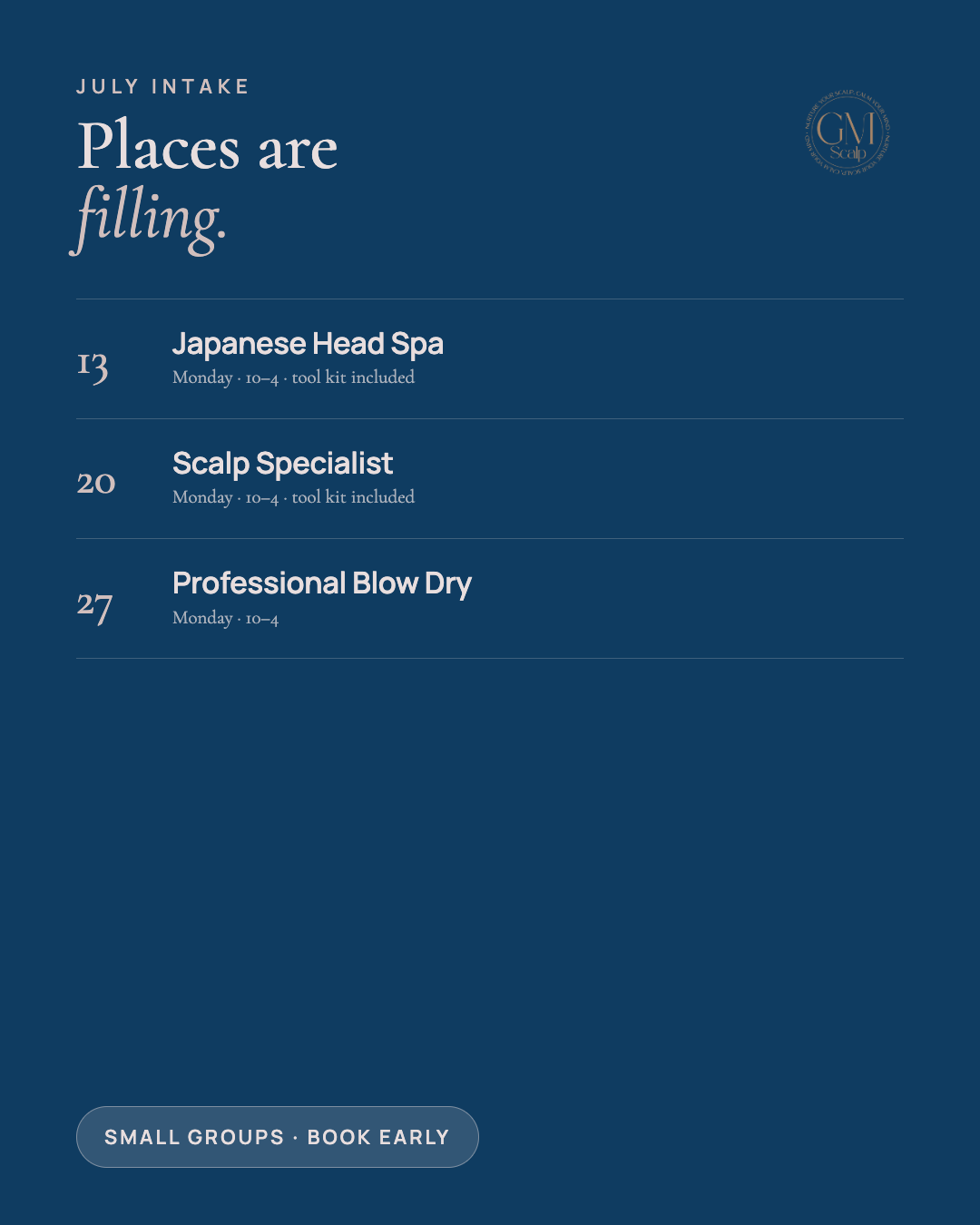 Training Course - Scalp Specialist