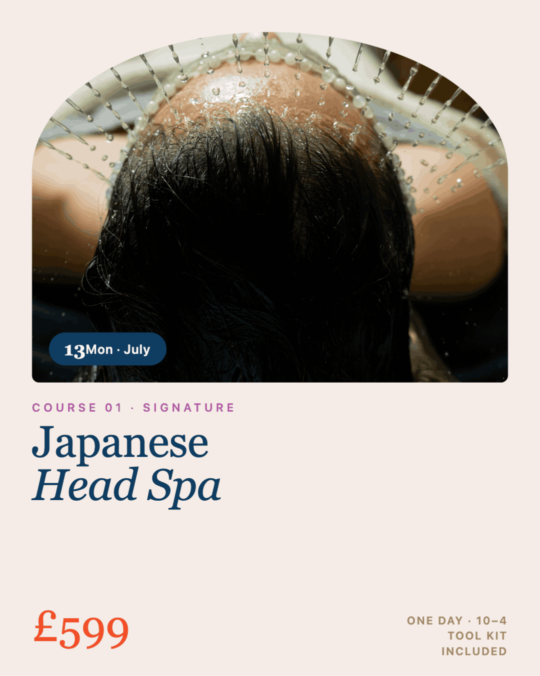 Training Course - Japanese Head Spa