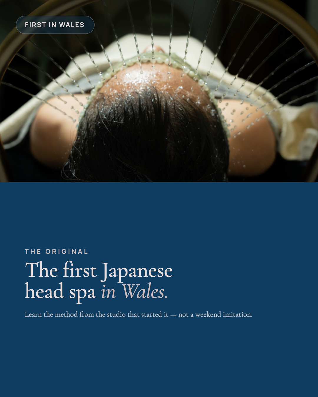 Training Course - Japanese Head Spa